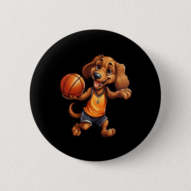 Basketball Button (Vorderseite)