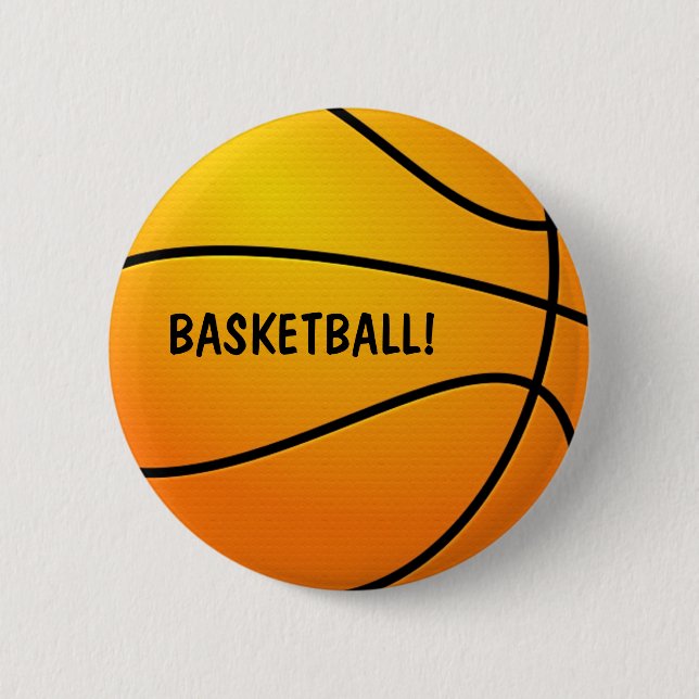 BASKETBALL! Button (Vorderseite)