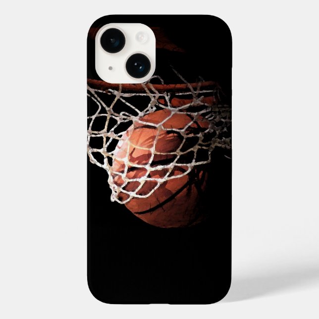 Basketball Case-Mate iPhone 14 Hülle (Rückseite)