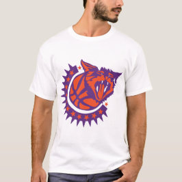 BASKETBALL CAT LOGO CARTOON katze T-Shirt