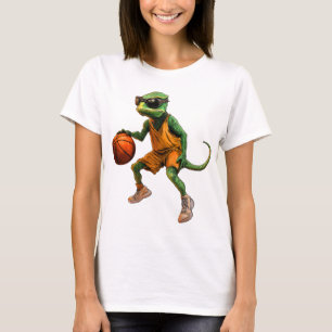 Basketball Chamäleon T-Shirt