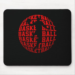 Basketball Champion Basketball Spieler Fans Retro Mousepad
