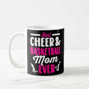 Basketball Cheer Graphic Women Mama Cheerleader Kaffeetasse
