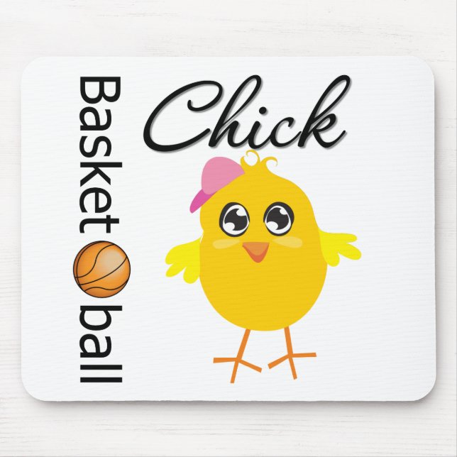 Basketball Chick Mousepad (Vorne)