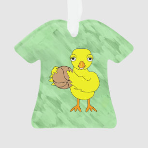 Basketball Chick Ornament