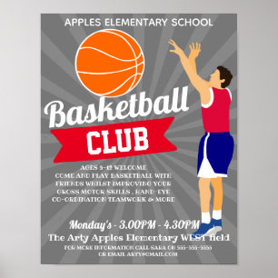 Basketball-Club-Turniersport Poster