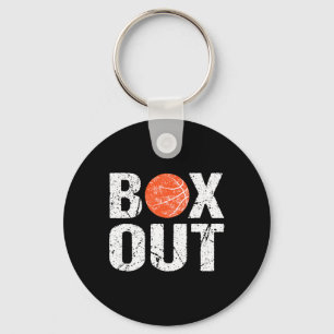 Basketball Coach Box Out Sprichwort Neuheit Gesche Schlüsselanhänger