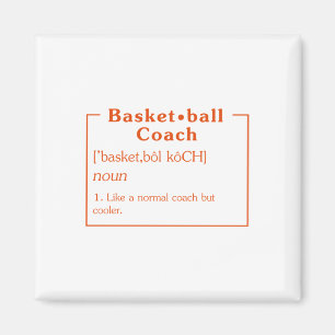 Basketball-Coach Definition Basketball Shirt Baske Magnet