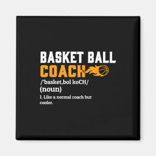 Basketball-Coach Definition Geschenk Spaß Basketba Magnet