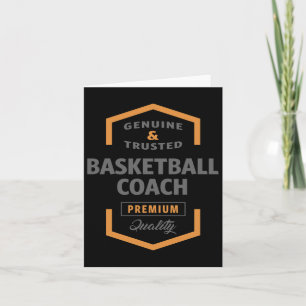 Basketball Coach  Karte