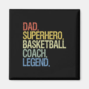Basketball Coach Vater Magnet