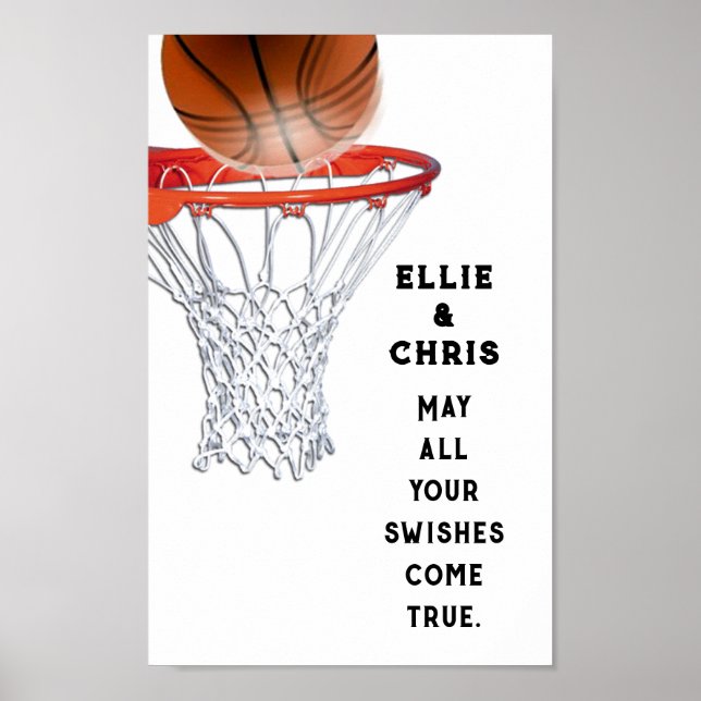 Basketball Couple Poster (Vorne)
