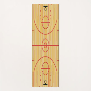 Basketball Court Design Yoga Mat Yogamatte