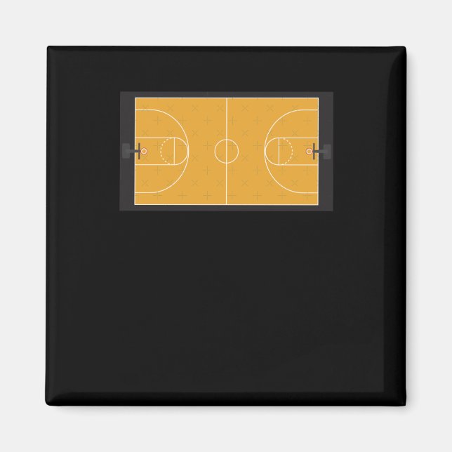 Basketball Court Magnet (Vorne)