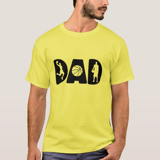 Basketball Dad  T-Shirt (Vorderseite)