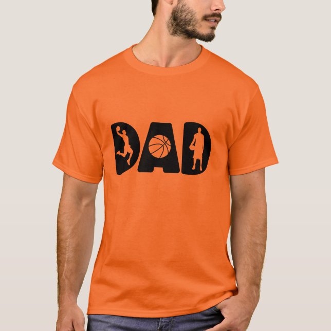 Basketball Dad  T-Shirt (Vorderseite)