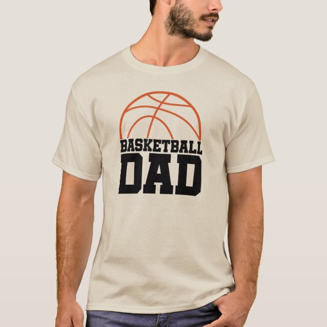 Basketball  Dad  T-Shirt (Vorderseite)