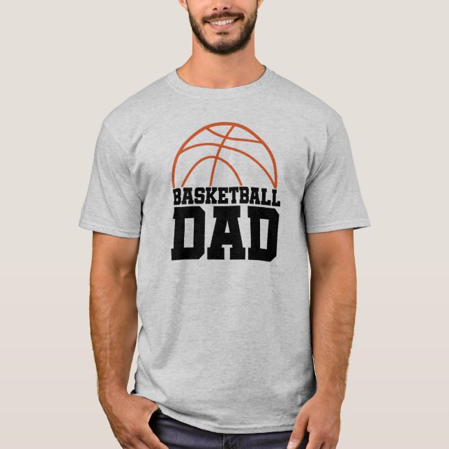 Basketball  Dad  T-Shirt (Vorderseite)