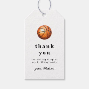 Basketball-Dankeschön-Anhänger Geschenkanhänger