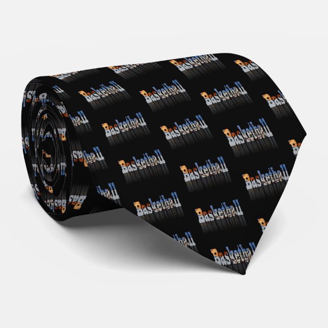 Basketball Das Beste Spiel, Neck Tie Krawatte (Gerollt)