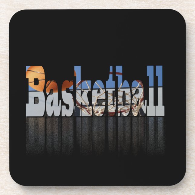Basketball Das beste Spiel, Untersetzer (Vorderseite)