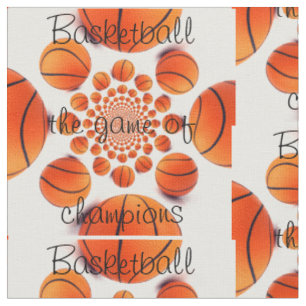 Basketball das Spiel der Championenhüllen Stoff