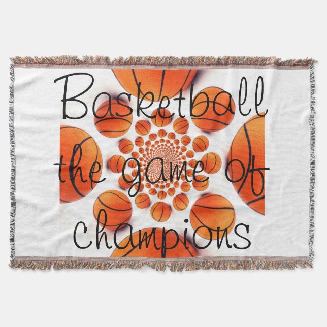 Basketball Das Spiel der Champions Decke (Vorderseite)