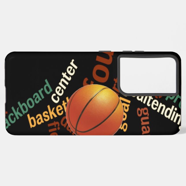 Basketball Das Spiel der Champions Samsung Galaxy Hülle (Linke Seite)