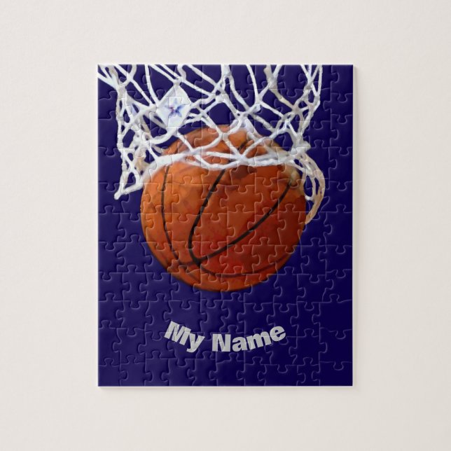 Basketball Dein Name (Vertikal)
