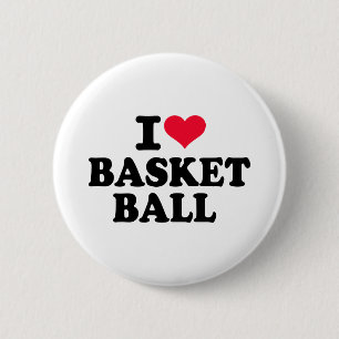 Basketball der Liebe I Button