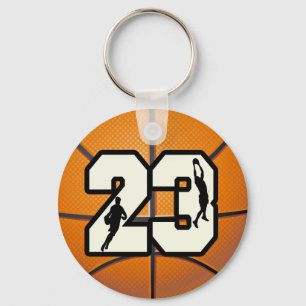 Basketball der Nr.-23 Schlüsselanhänger