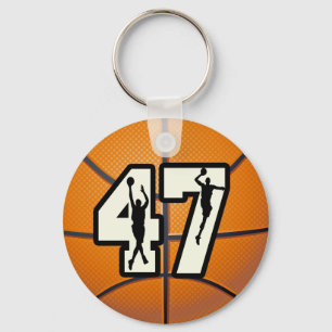 Basketball der Nr.-47 Schlüsselanhänger