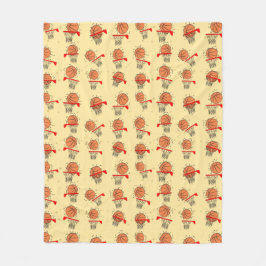 Basketball-Design Fleecedecke