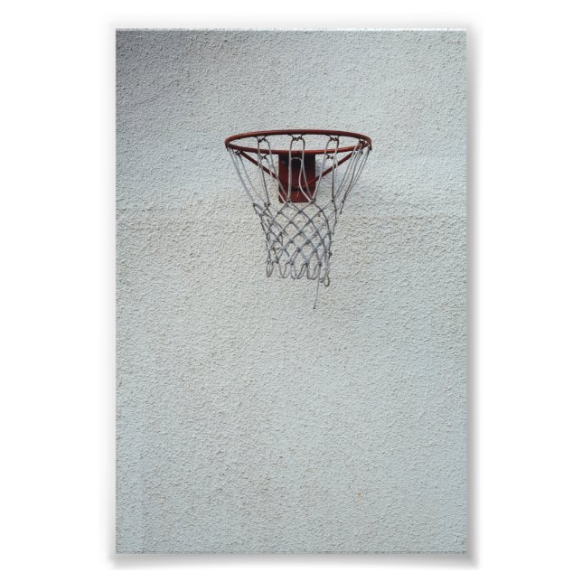Basketball-Design Fotodruck (Vorne)