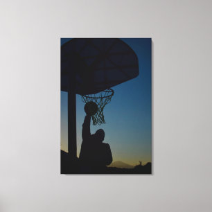 Basketball-Design Leinwanddruck