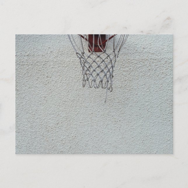 Basketball-Design Postkarte (Vorderseite)