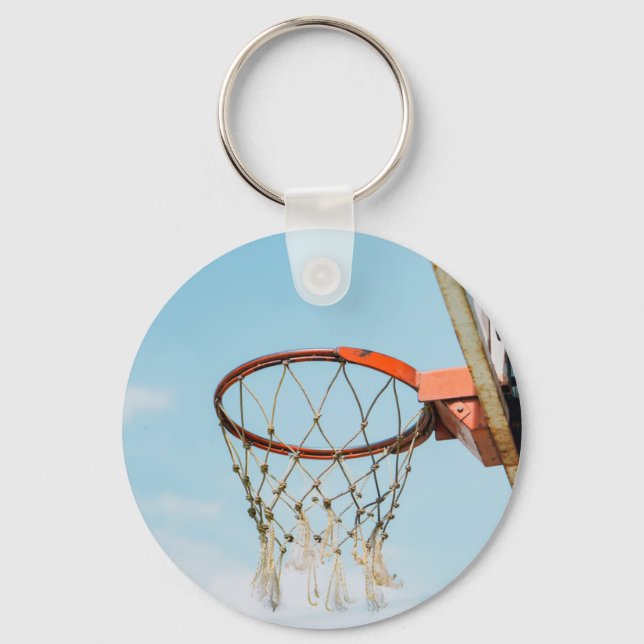 Basketball-Design Schlüsselanhänger (Vorderseite)
