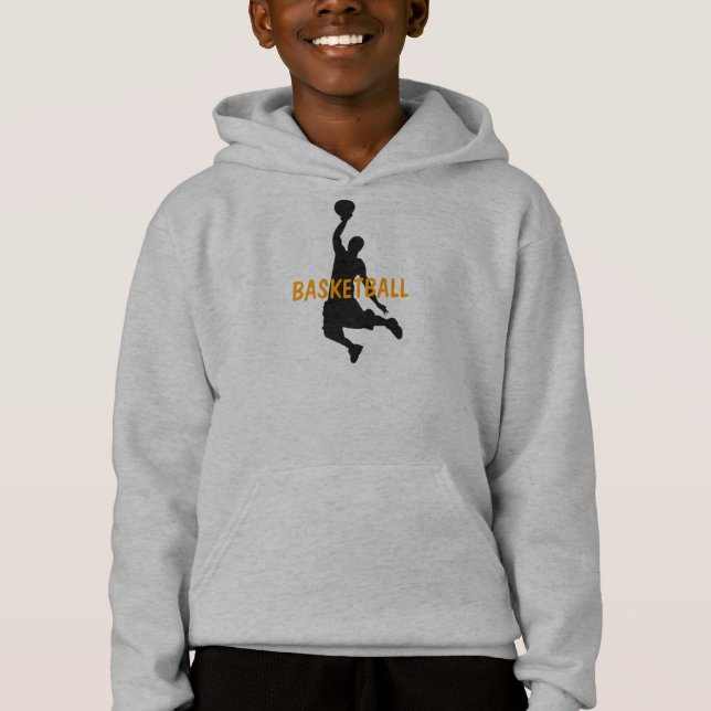 Basketball Design Shirt Hoodie (Vorderseite)