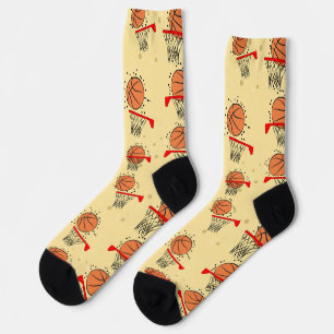Basketball-Design  Socken
