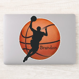 Basketball-Design-Sticker Aufkleber