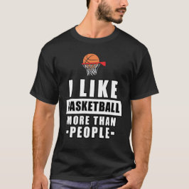 Basketball-Design T-Shirt