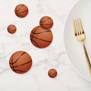 Basketball-Designtisch Confetti Konfetti