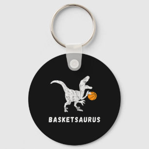 Basketball Dinosaur Baller T-rex Dino Playing Bask Schlüsselanhänger