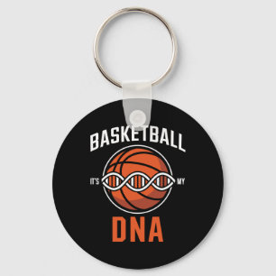 Basketball DNA - Pion läuft in meinem Blut Schlüsselanhänger