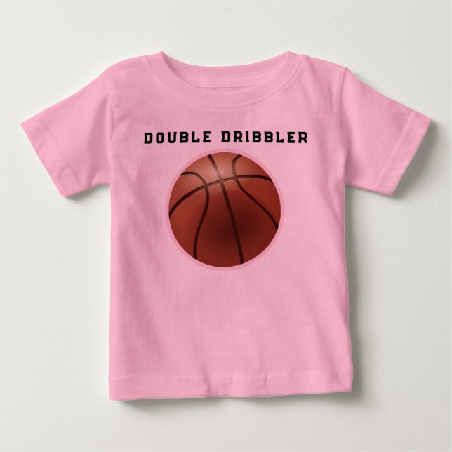 Basketball Doppeltreiber Baby T-shirt (Vorderseite)
