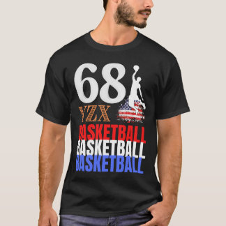 Basketball-Dreifarben T-Shirt