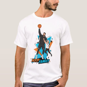 Basketball-Drip-Neon-Basketball-Grafiken T-Shirt