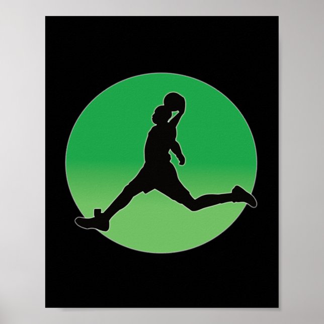 Basketball Dunking Design Hoop Dreams Poster (Vorne)