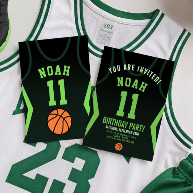 Basketball Einladung zum Geburtstag (Von Creator hochgeladen)