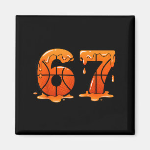 Basketball-Eiscreme-Tropf 67 Magnet